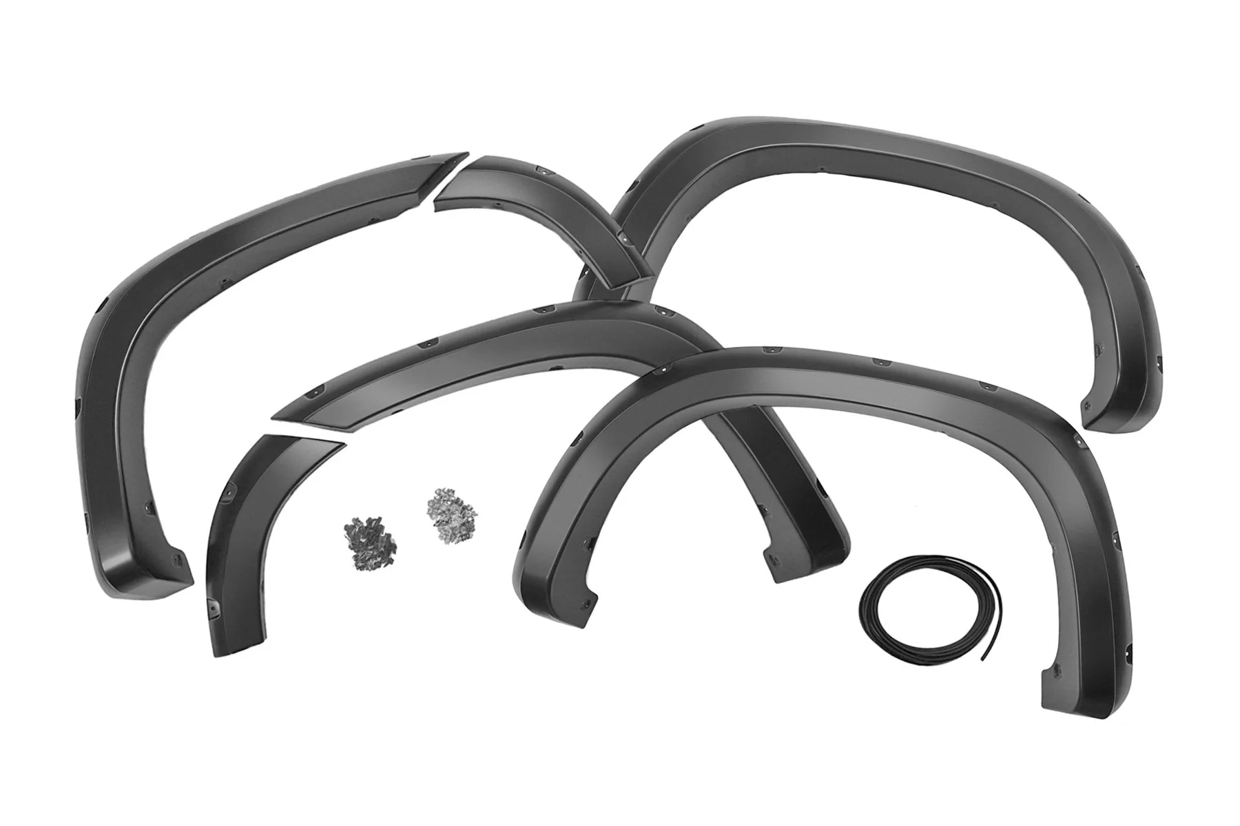 Rough Country Pocket Fender Flares G7C Red Hot Chevy Silverado 1500 19-21