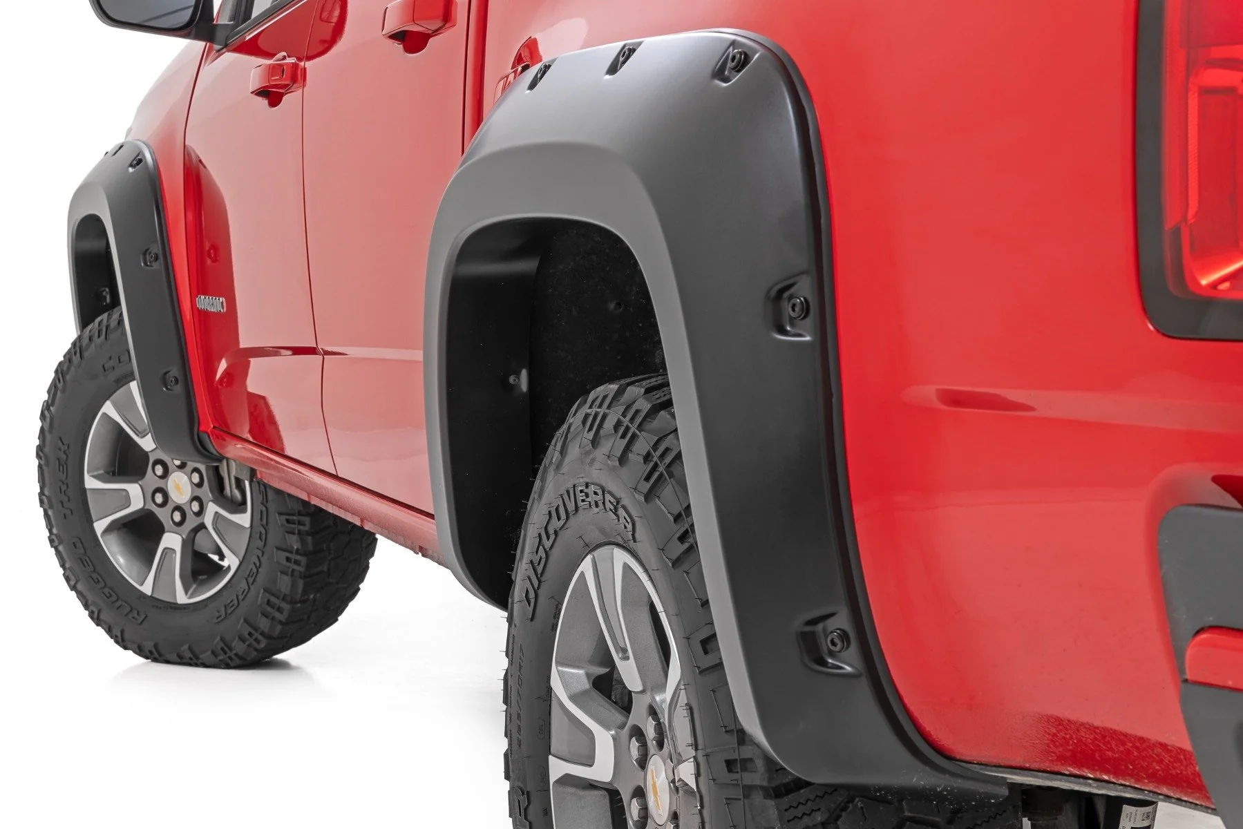 Rough Country Pocket Fender Flares G9K Satin Steel 5' Bed Colorado 15-22