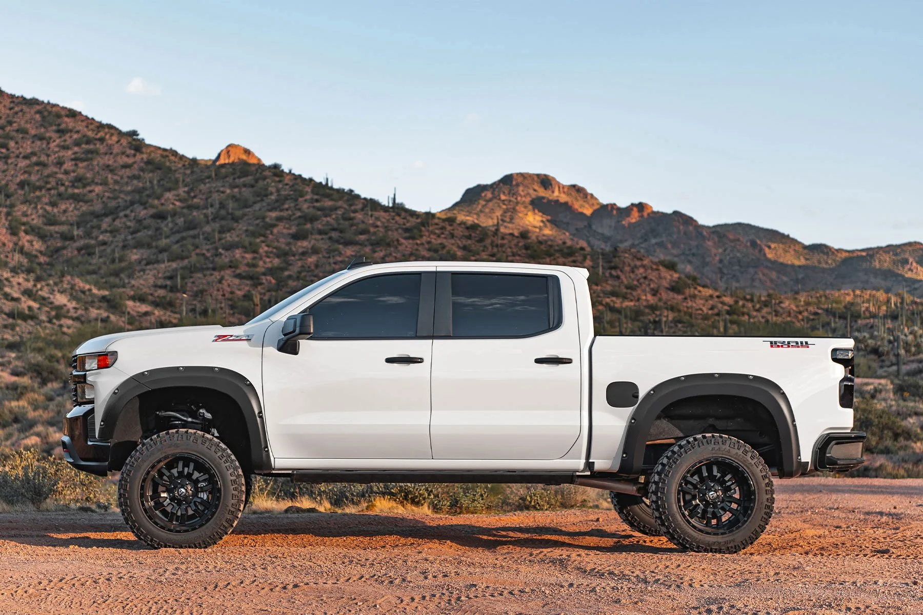 Rough Country Pocket Fender Flares GA0 Northsky Blue Chevy Silverado 1500 19-21 - Image 6