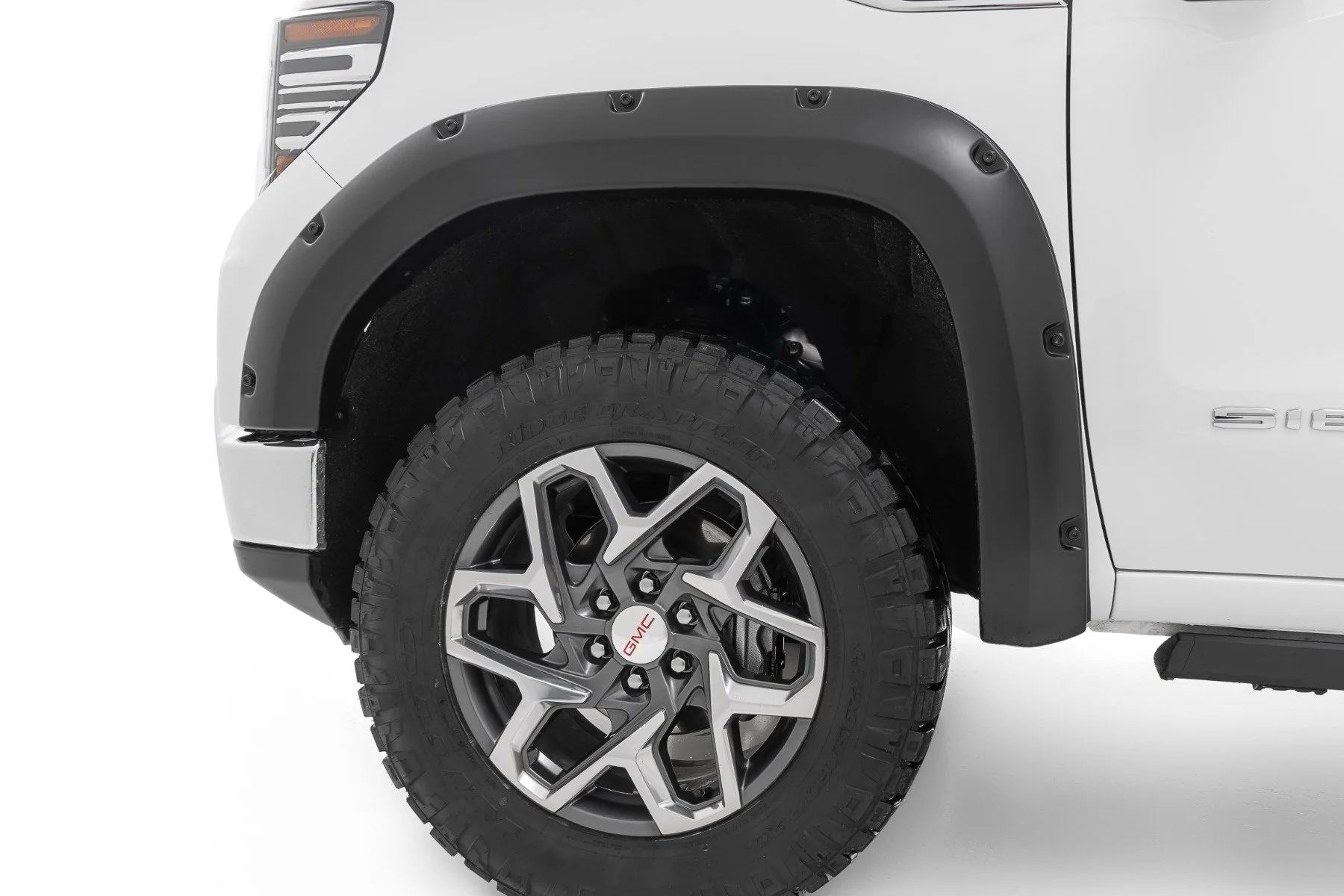 Rough Country Pocket Fender Flares GA0 Pacific Blue GMC Sierra 1500 19-25 - Image 4