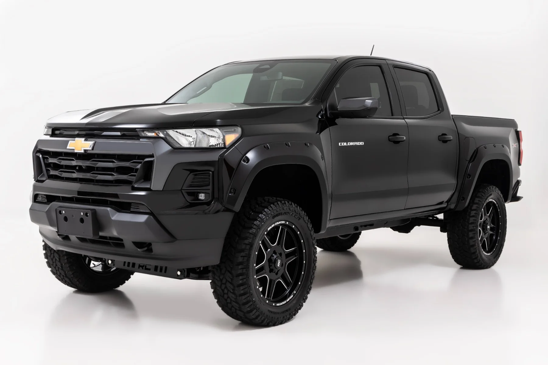 Rough Country Pocket Fender Flares | GBF Sunrise Orange | Chevy Colorado 23-26 - Image 3