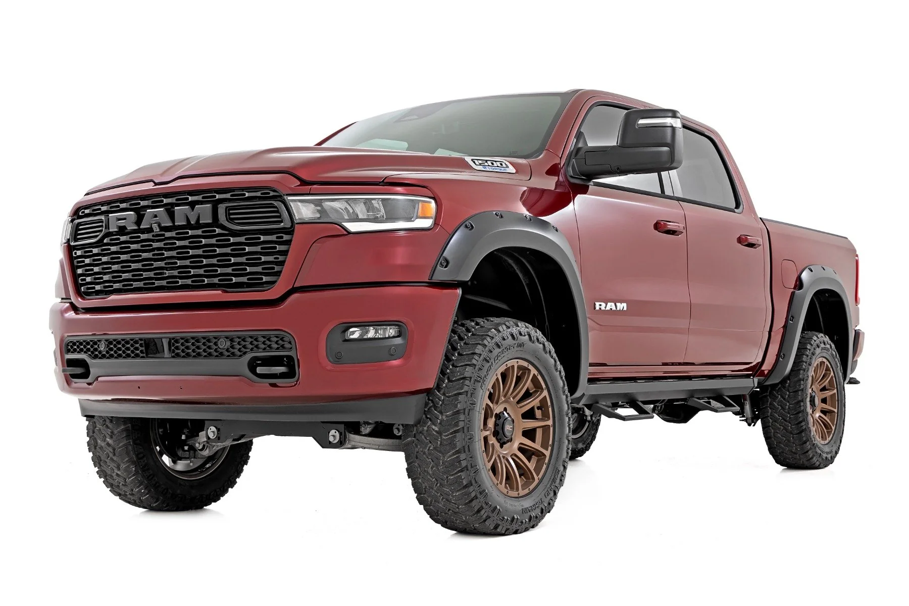 Pocket Fender Flares PSC Billet Silver Ram 1500 2025 F-D319205-PSC - Image 4