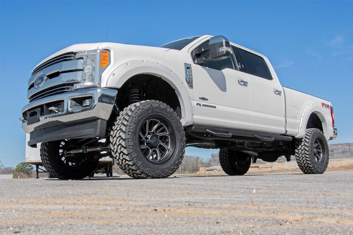 Pocket Fender Flares TB Lithium Gray Ford F250/F350 17-22 F-F21112-TB - Image 2