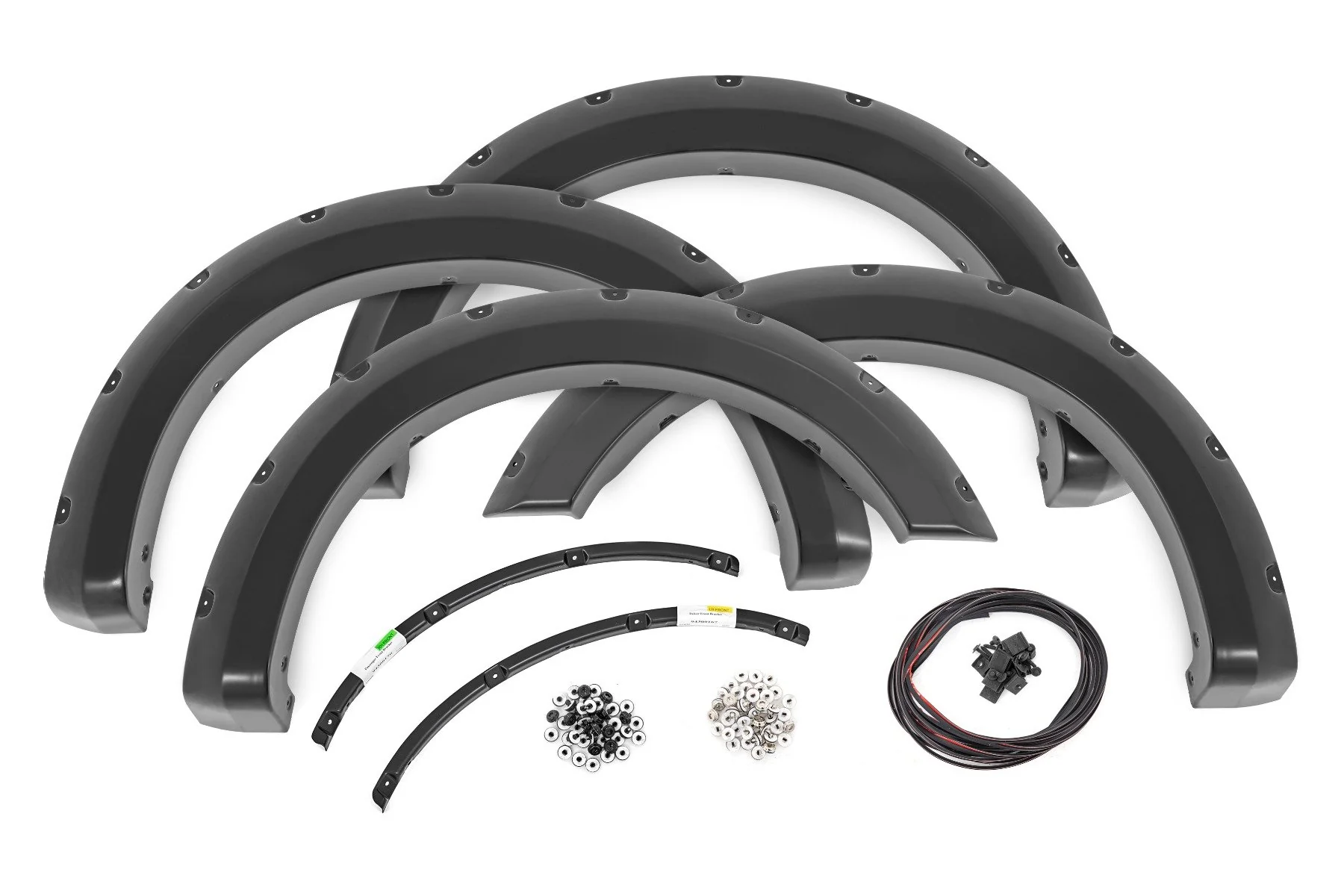 Rough Country Pocket Fender Flares YZ Oxford White 2023 for Ford Super Duty