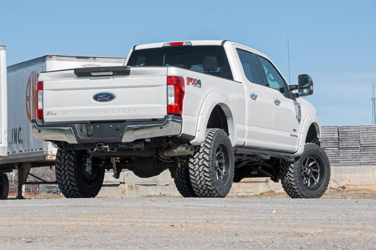 Rough Country Pocket Fender Flares | YZ Oxford White | for Ford F-250/F-350 Super Duty (17-22) F-F21112-YZ - Image 3