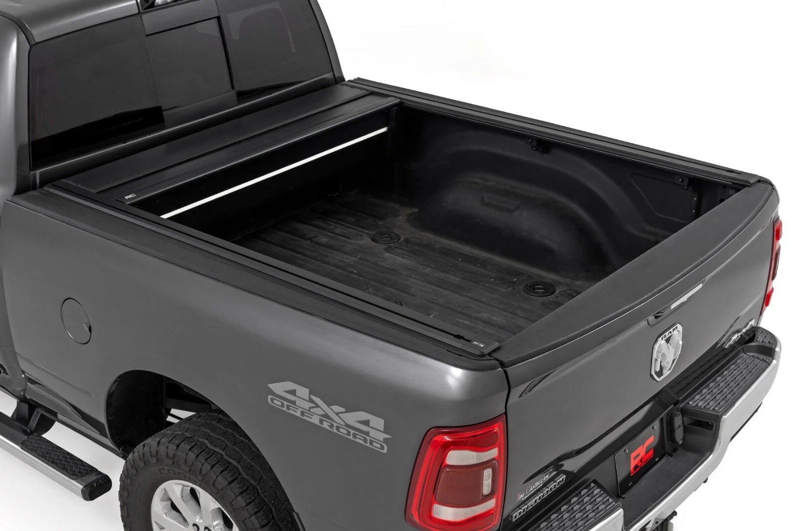 Rough Country Powered Bed Cover | 6'4" Bed | for Ram 1500 09-18 2500 10-26 51309650 - Image 2