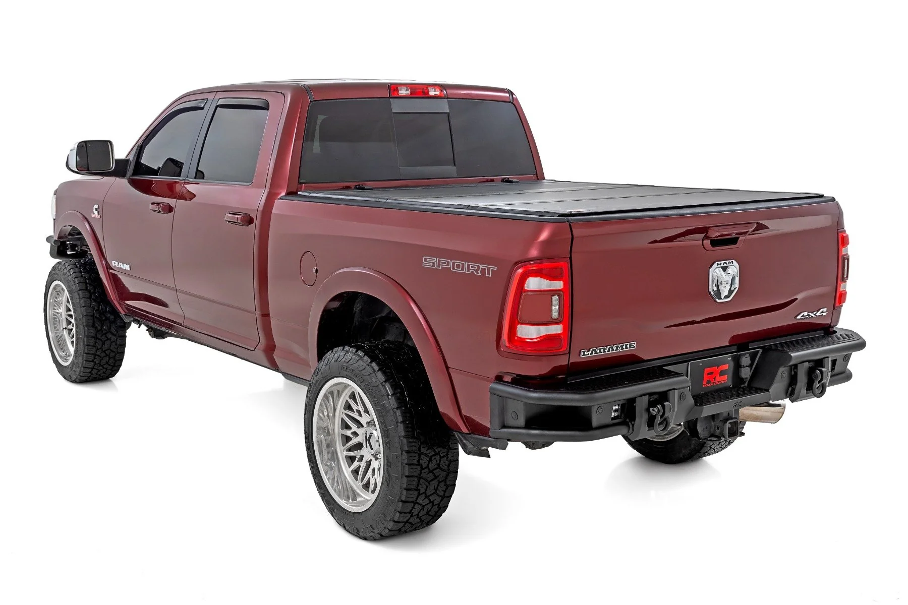 Rough Country Rear Bumper | Tubular | for Ram 2500/3500 (2010-2025) 51213 - Image 2