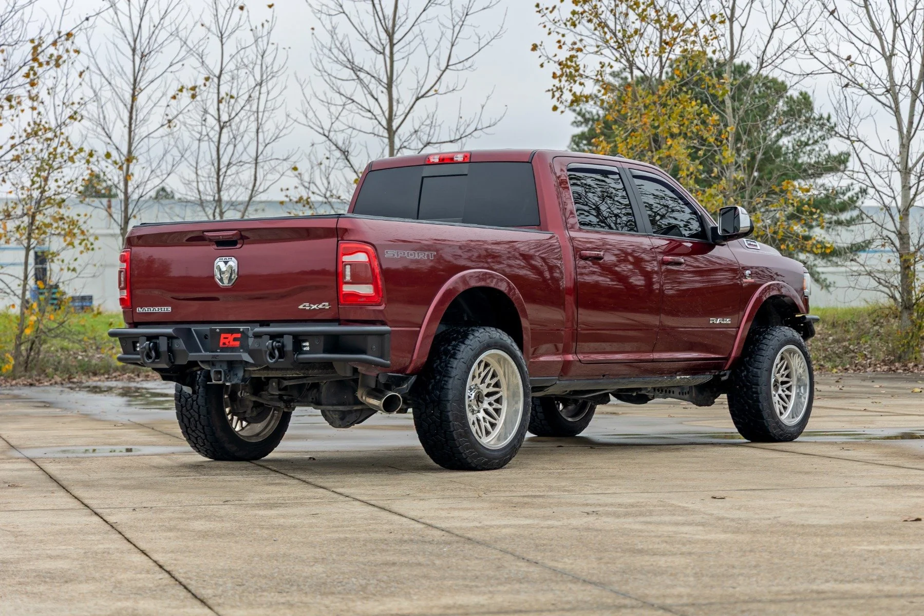 Rough Country Rear Bumper | Tubular | for Ram 2500/3500 (2010-2025) 51213 - Image 6