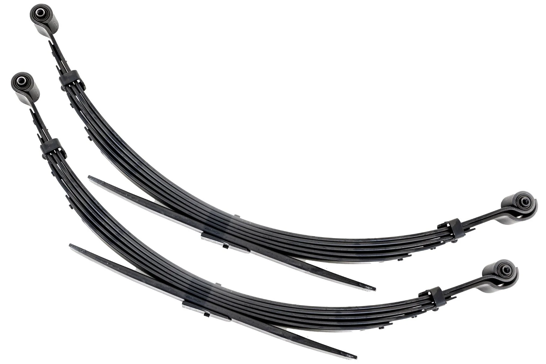 Rough Country Rear Leaf Springs 4" Lift Pair GMC Half-Ton Suburban 4wd 1973-1976 8200Kit