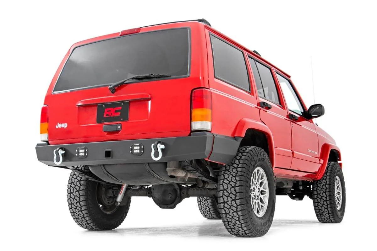 Rear LED Bumper w/ D-Rings Jeep Cherokee XJ 84-01 110504 - Image 4