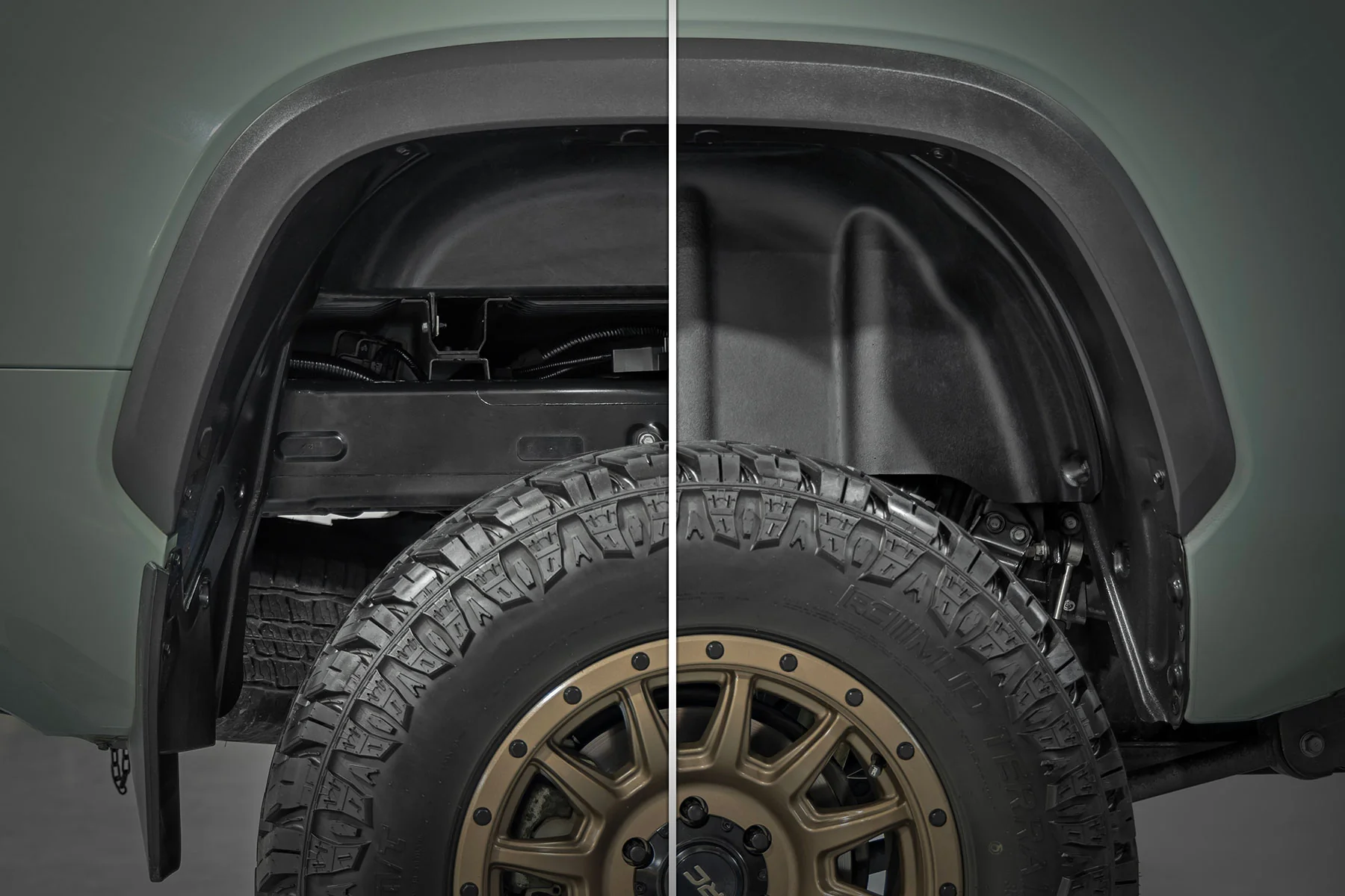 Rear Wheel Well Liners for Toyota Tundra 2022-2026 4610 - Image 2