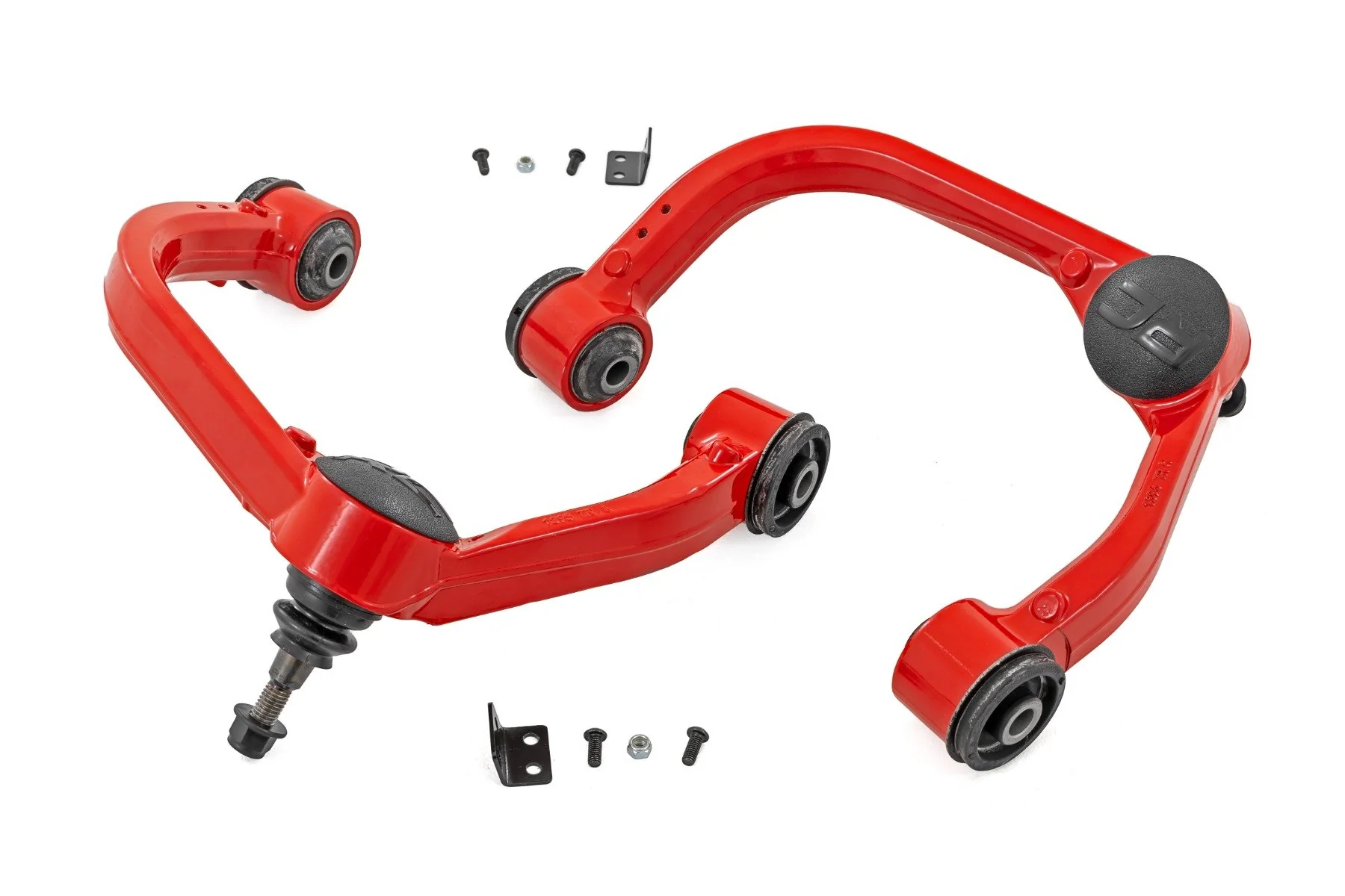 Rough Country Red Forged Upper Control Arms 3 Inch Lift for Ford F-150 4WD 21-25 41400RED