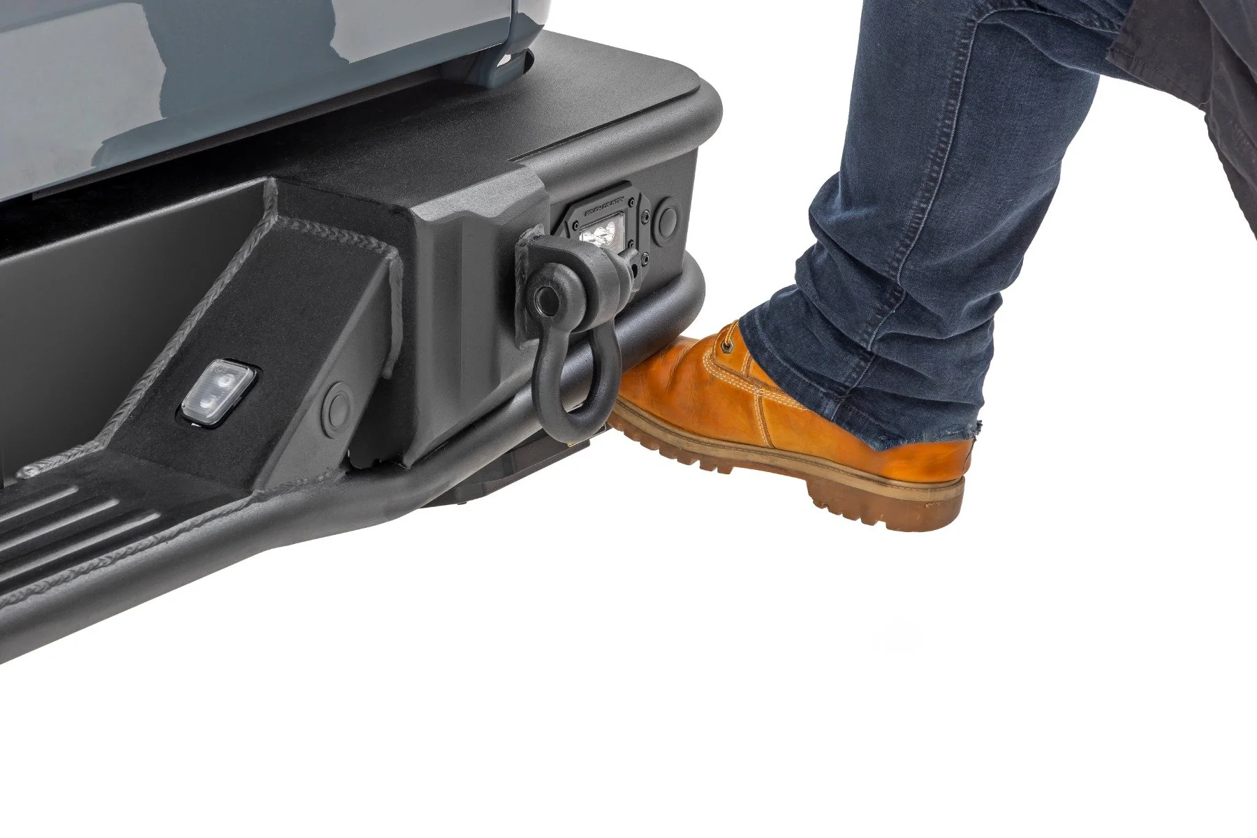 Rough Country Retractable Bed Step | Manual Pull | for Jeep Gladiator JT 4WD (2020-2025) - Image 2