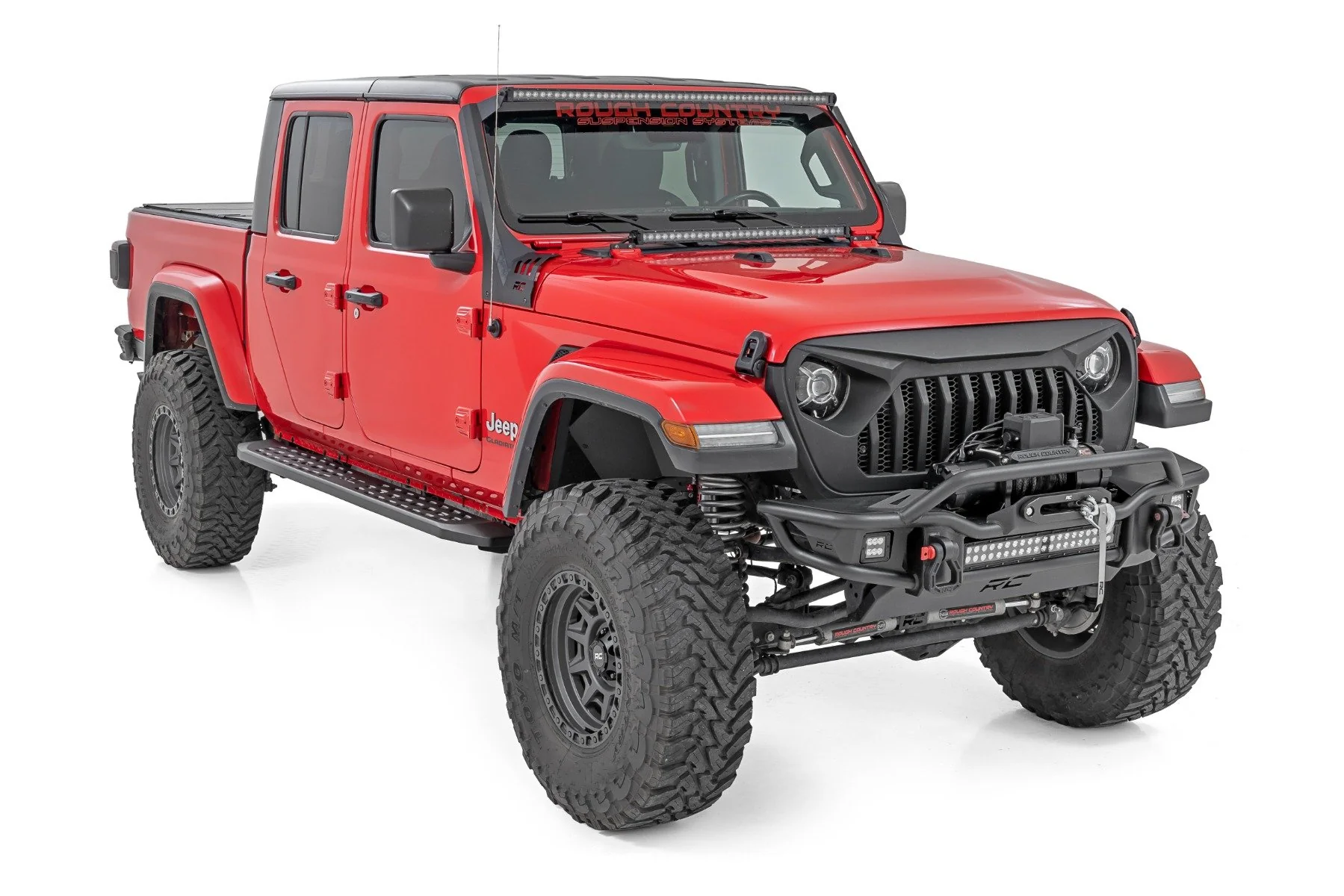 RPT2 Running Board Black Jeep Gladiator 2020-2024 44008 - Image 2
