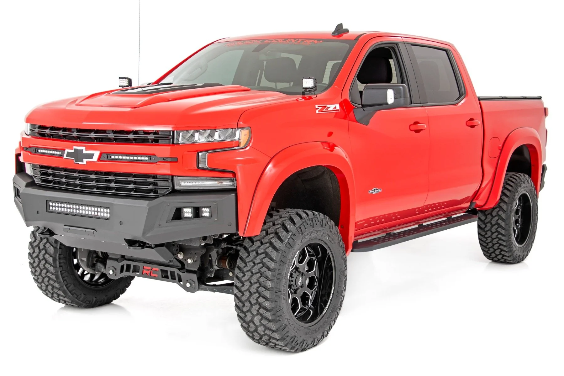 RPT2 Running Boards Crew Cab Black Chevy/GMC 1500/2500HD 19-22 44002 - Image 2