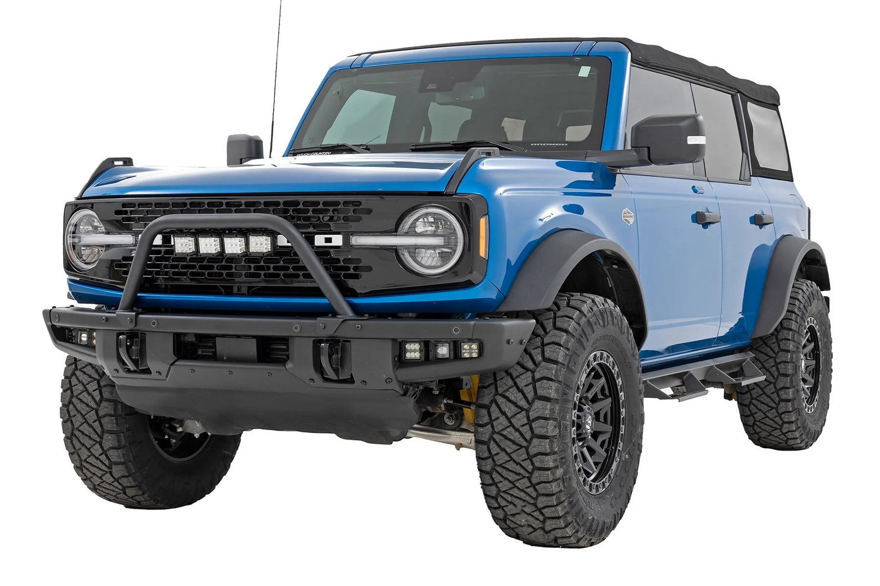 Safari Bar 3" OS Ram Quad Wide OE Modular Steel Ford Bronco - Image 2