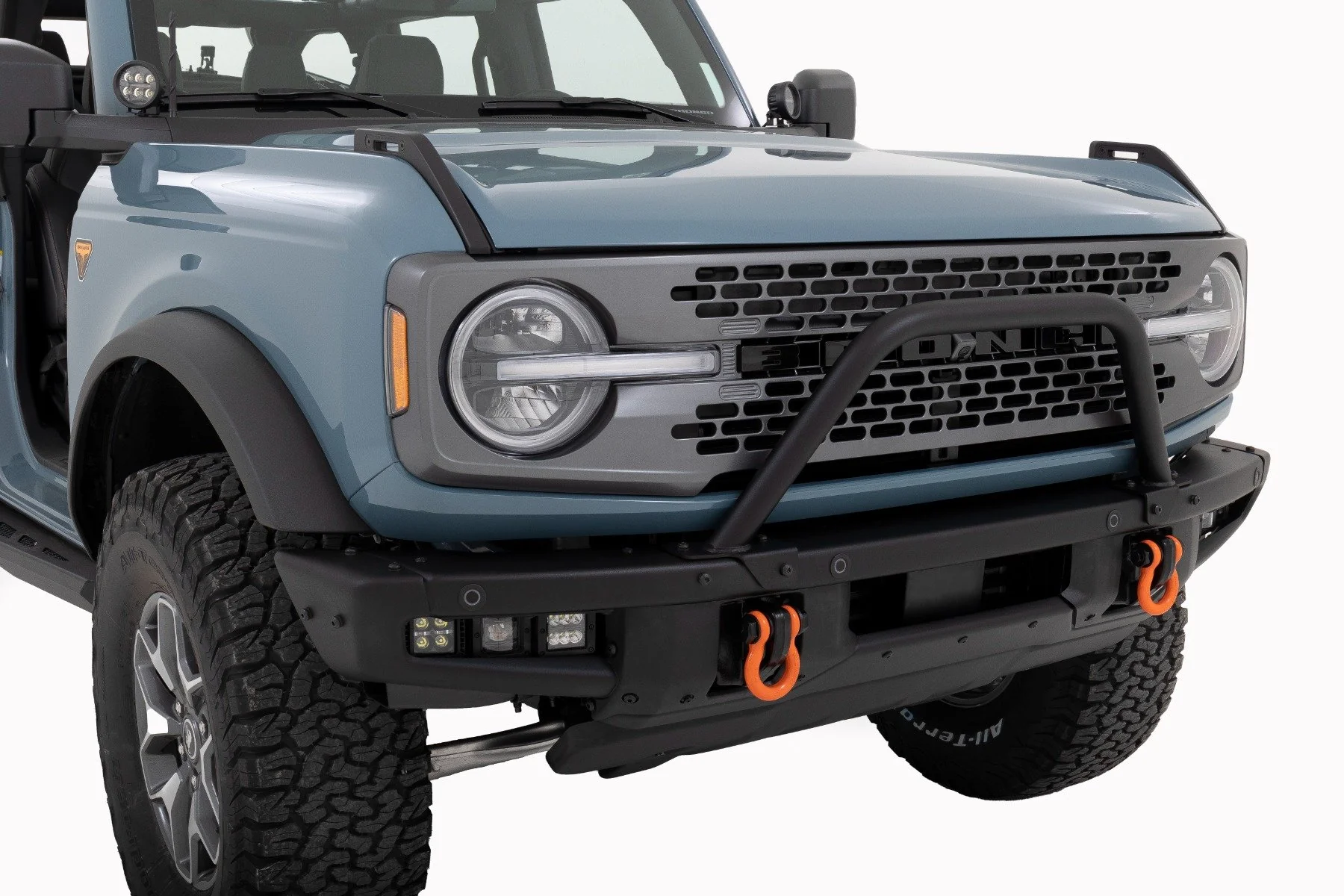 Safari Bar 6.5 In Round LED OE Modular Steel Ford Bronco 21-23 - Image 6