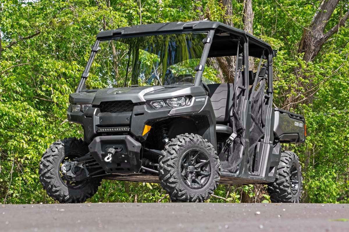 Scratch Resistant Full Windshield (fits 16-22 Can-Am Defender) 98162030 - Image 6