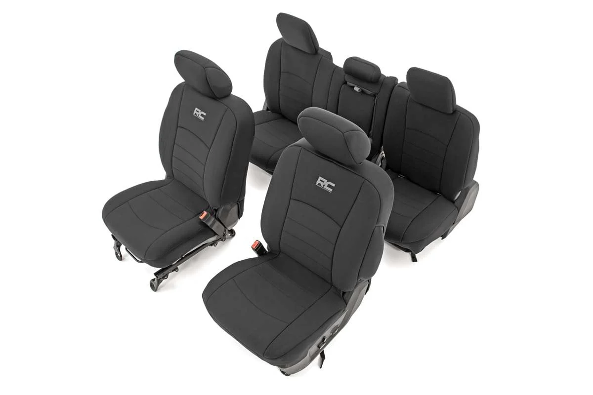 Front & Rear Seat Covers Ram 1500 19-23 91041