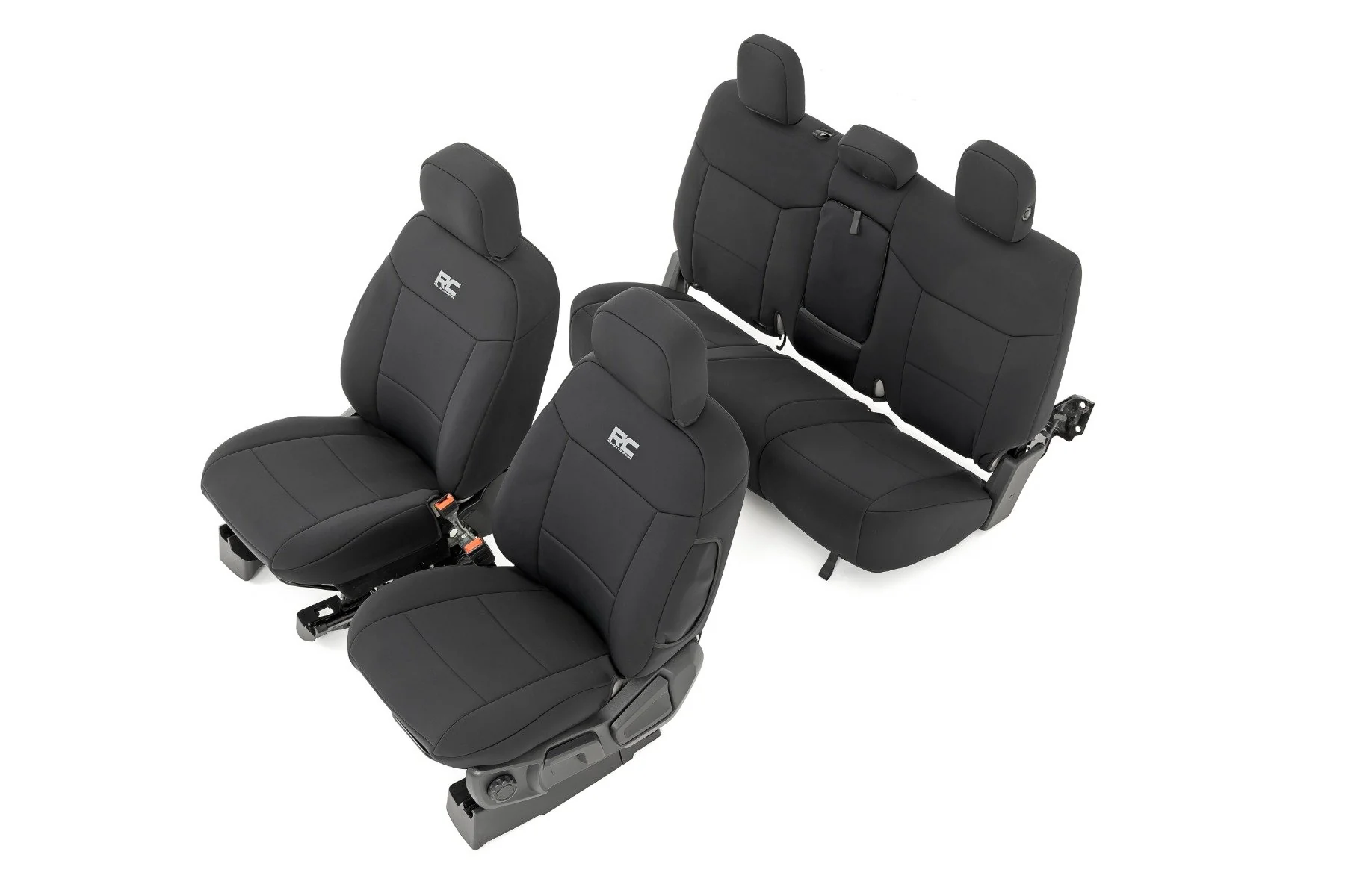 Seat Covers FR Bucket and RR Bench Ford Ranger 2019-2023 91056A