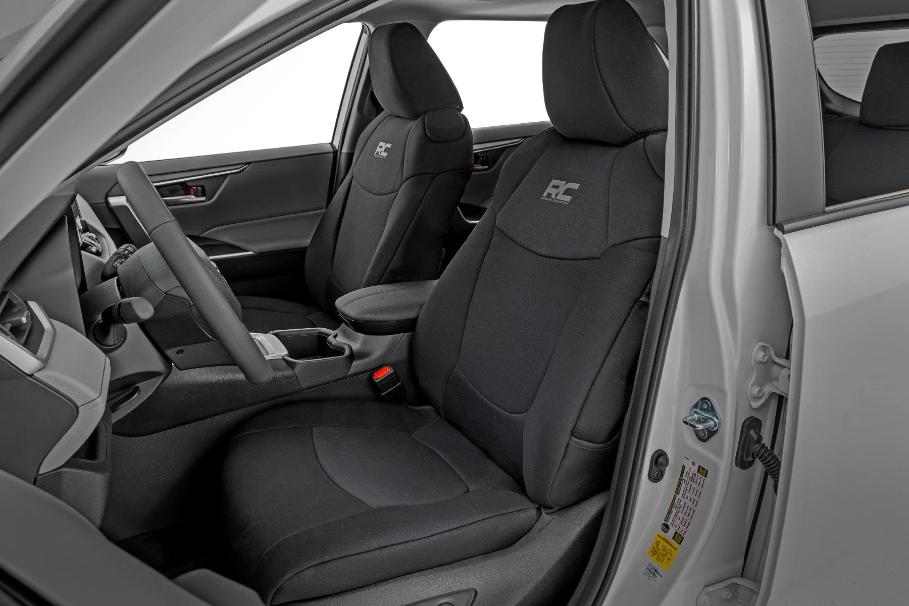 Rough Country Seat Covers | Front & Rear | for Toyota Rav4 2WD/4WD (2019-2025)