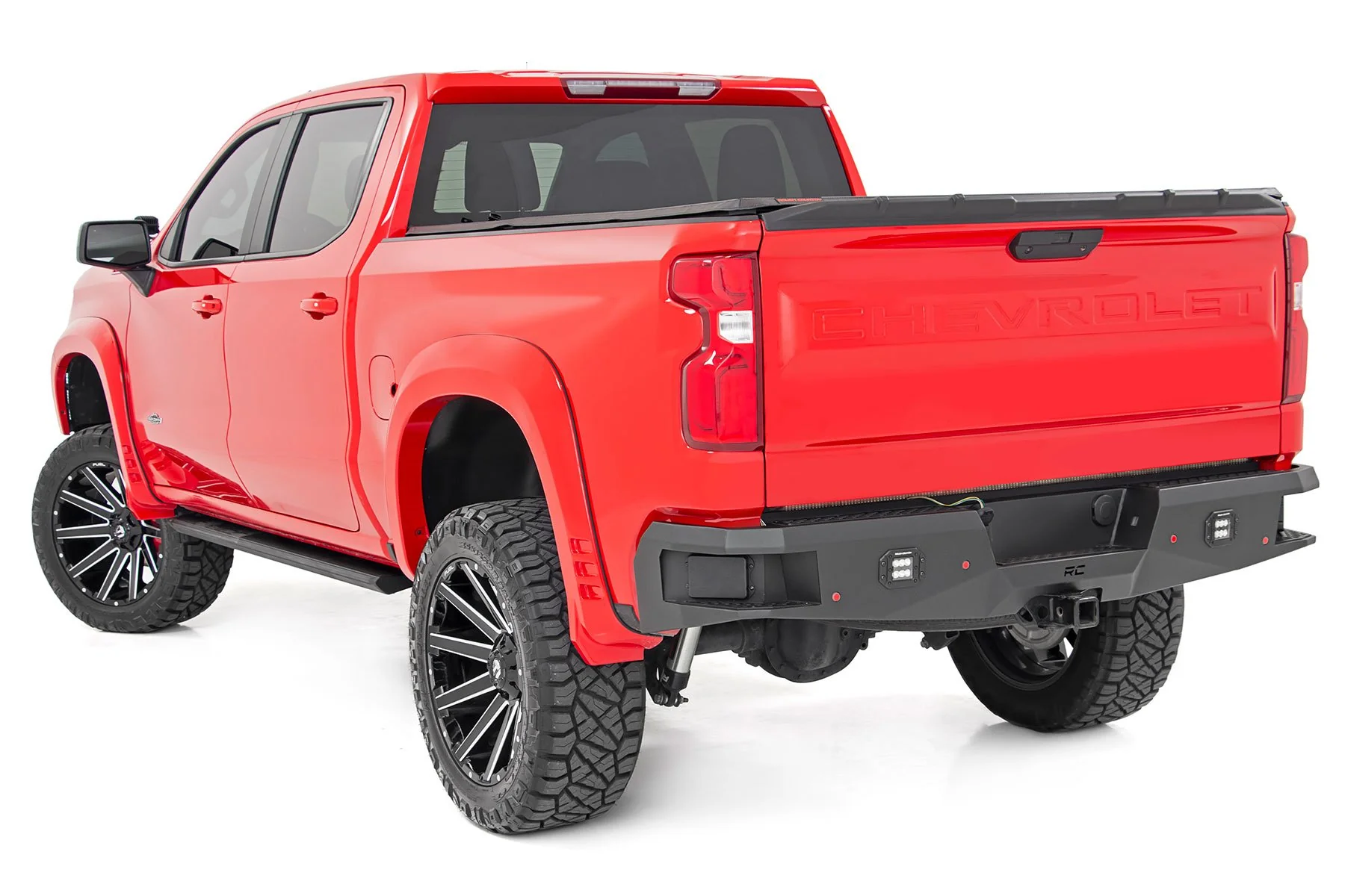 Rough Country SF1 Fender Flare Chevy Silverado 1500 19-25 White - Image 4