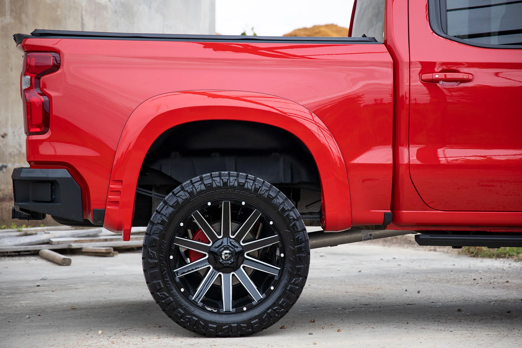 Rough Country SF1 Fender Flare Chevy Silverado 1500 19-25 White - Image 6