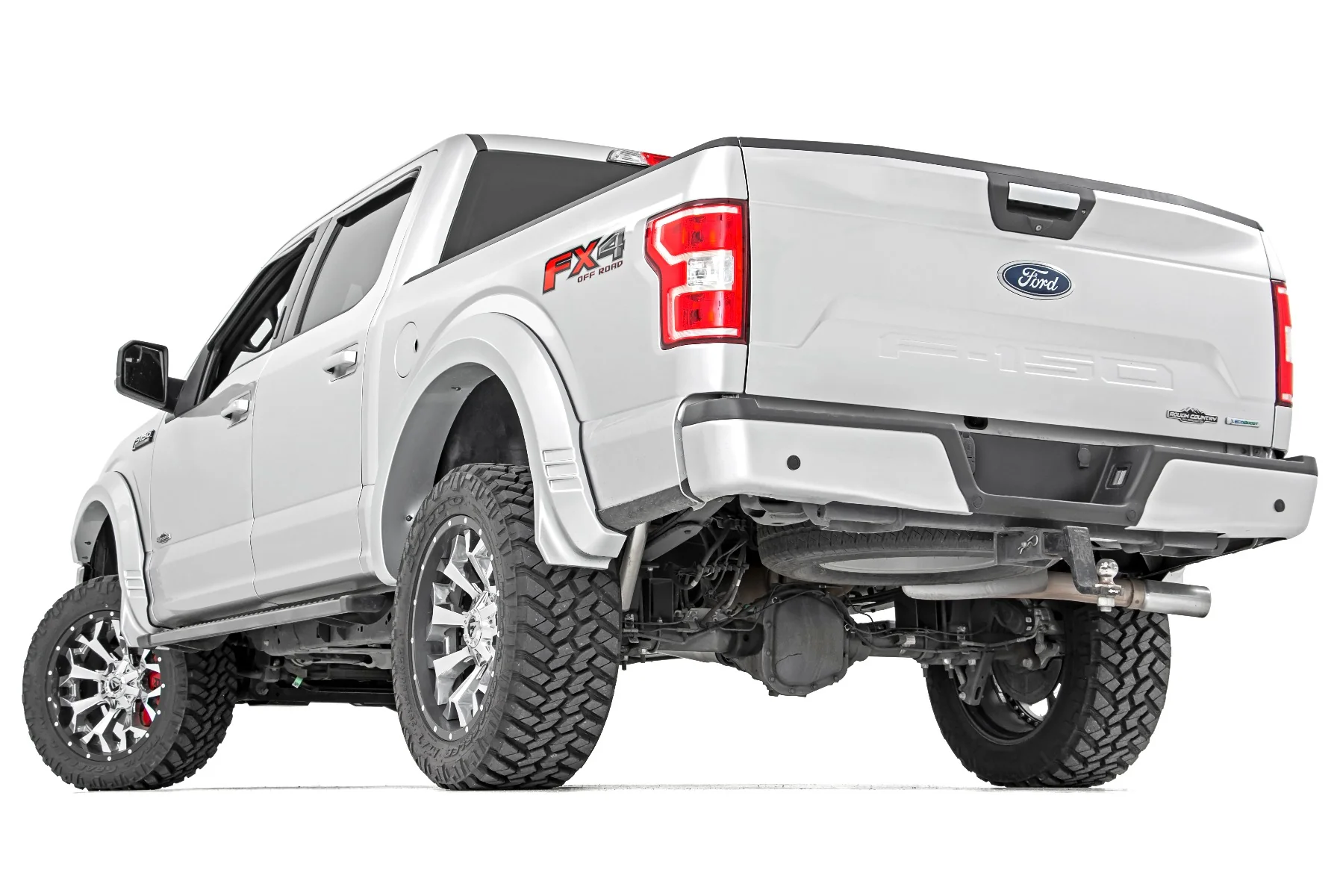 Rough Country SF1 Fender Flares UX Ingot Silver Metallic for Ford F-150 18-20 - Image 4