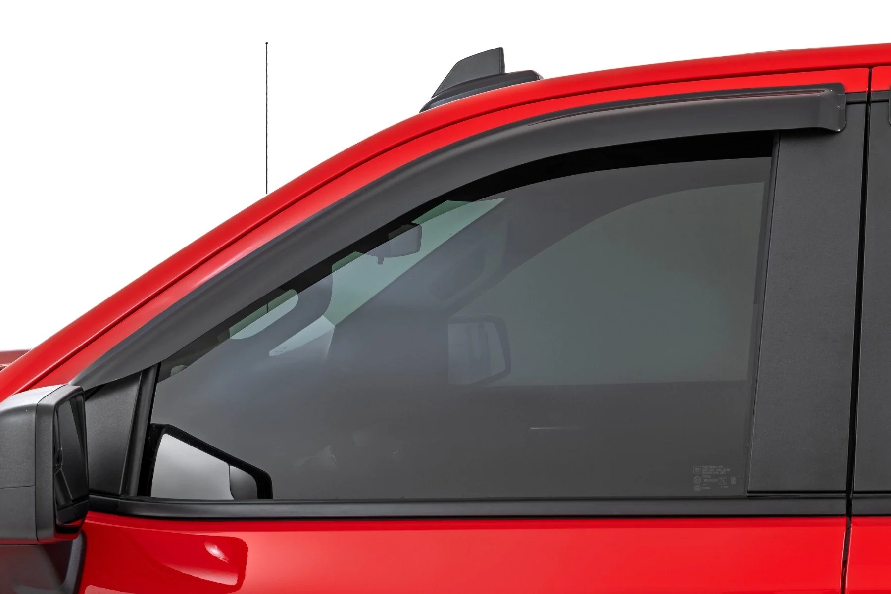 Rough Country Side Window Deflectors | Tape On Rain Guard | Chevy/GMC 1500/2500HD/3500HD (19-26 & Classic) - Image 2