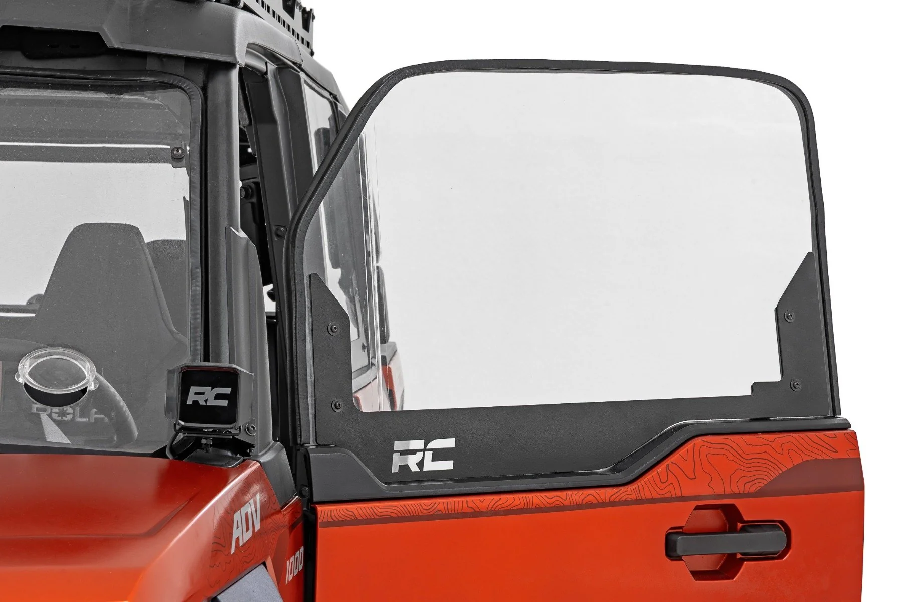 Rough Country Side Windows | Scratch Resistant | Polaris Xpedition ADV 5 93202 - Image 3