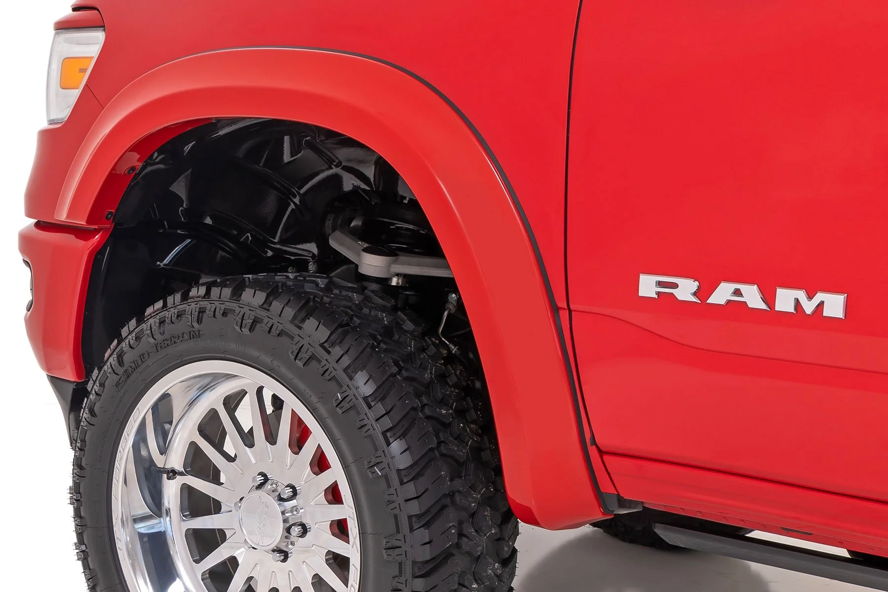 Rough Country Sport Fender Flares PXQ Black Metallic for Ram 1500 2019-2025 - Image 5