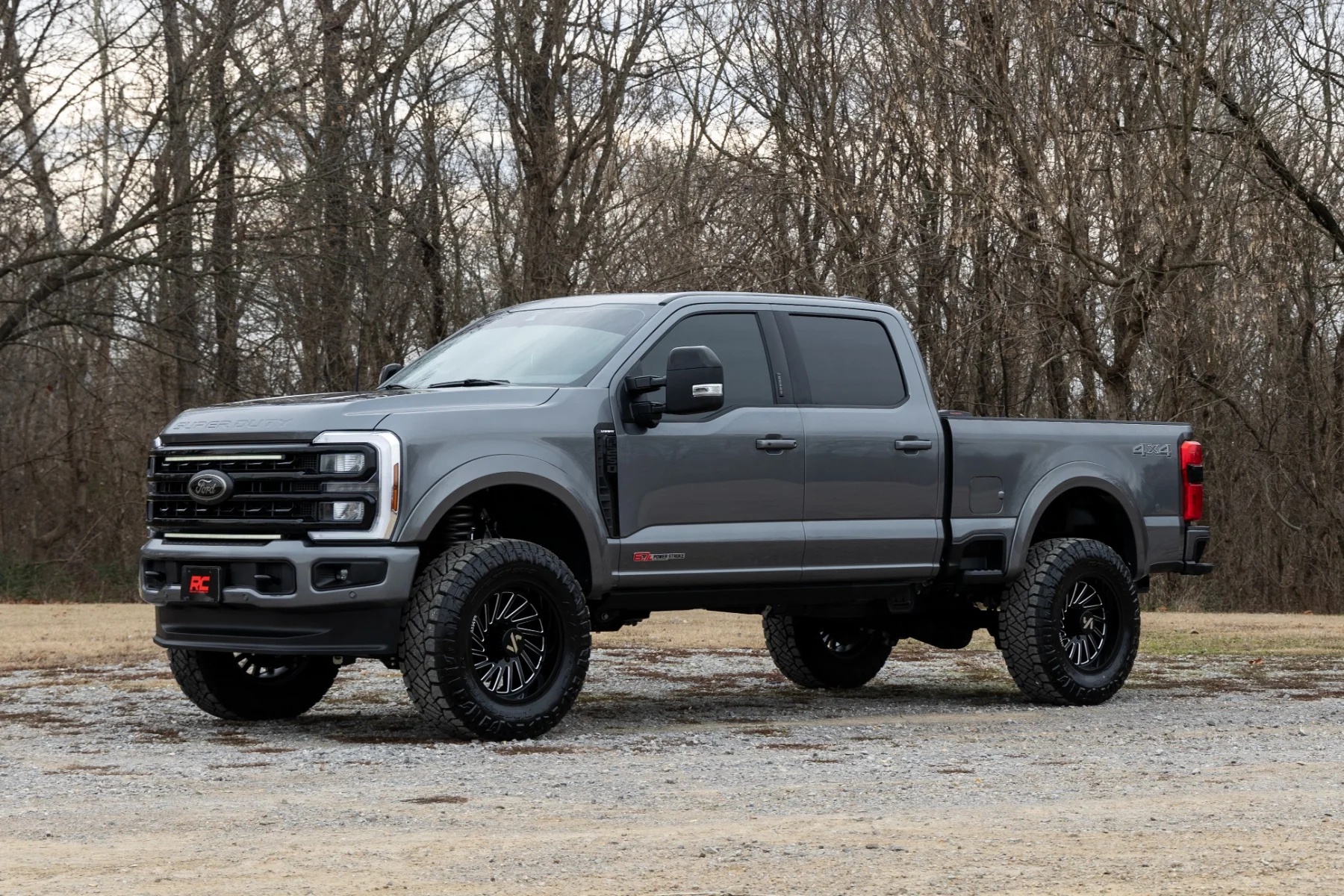Rough Country Sport Flares D1 Stone Gray for Ford F250/350 Superduty 23-25 - Image 4