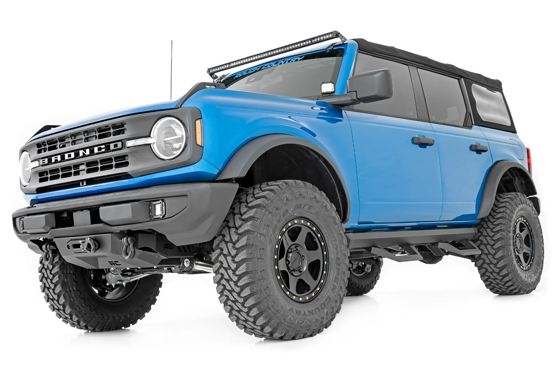 SRX2 Adjustable Aluminum Side Steps Ford Bronco 2021-2022 51029 - Image 2