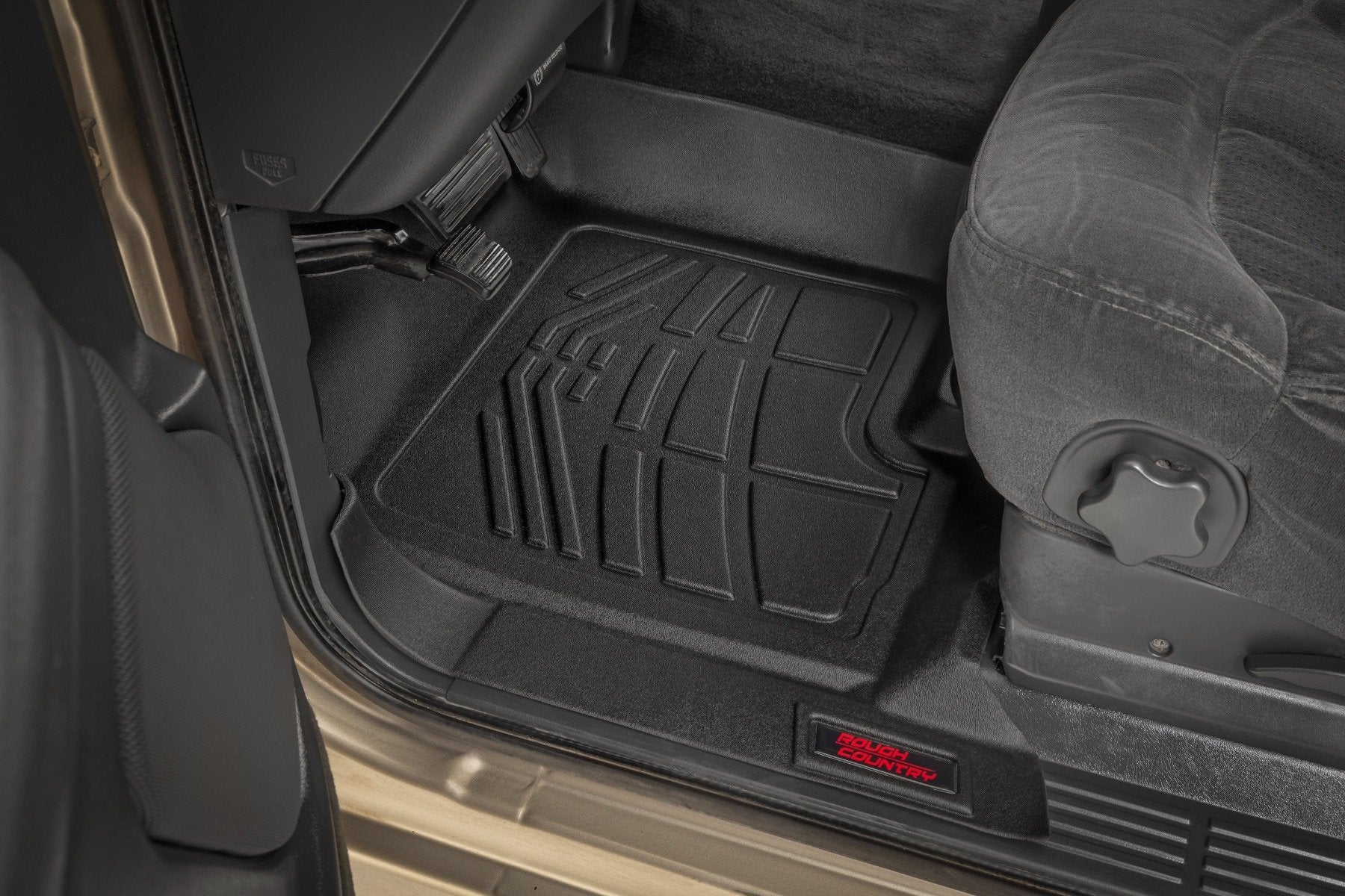 Rough Country Sure-Fit Floor Mats Front Chevy/GMC 1500 99-06 & Classic SM2991A - Image 2