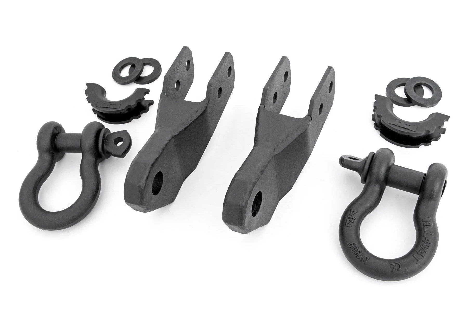 Tow Hook Shackle Conversion Kit w/D-Rings Chevy Colorado 15-22 RS167