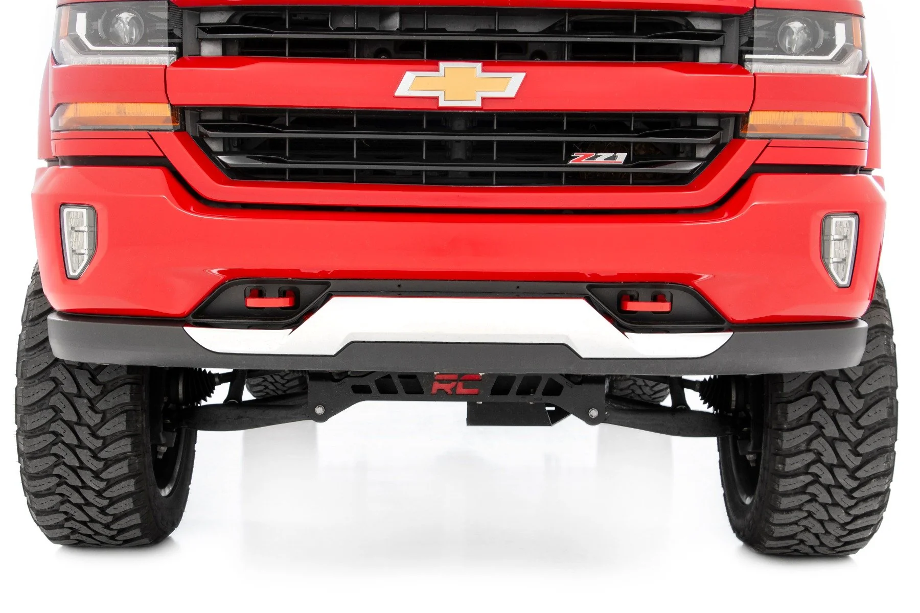 Tow Hooks Forged Red Chevy Silverado 1500 2WD/4WD 2014-2018 - RS134 - Image 3