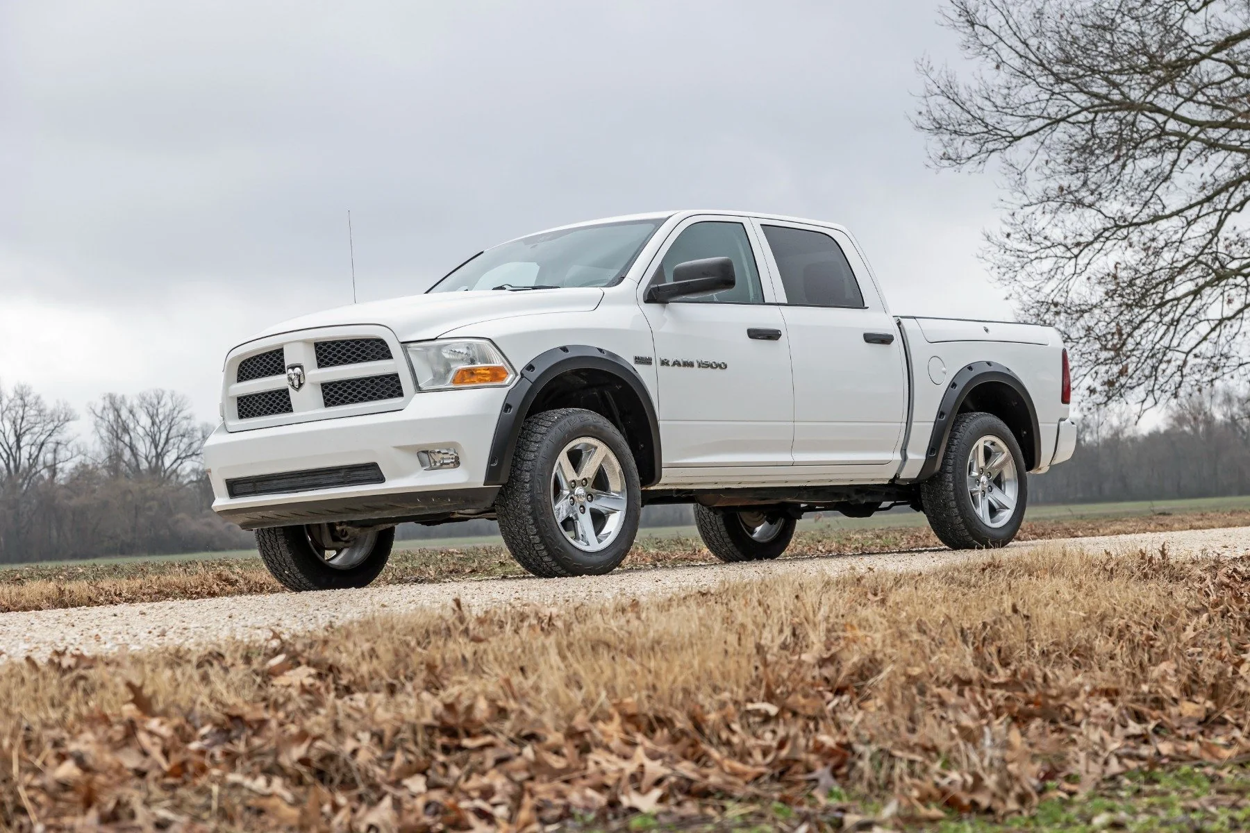Traditional Pocket Fender Flares Ram 1500 09-18 Black - Image 2