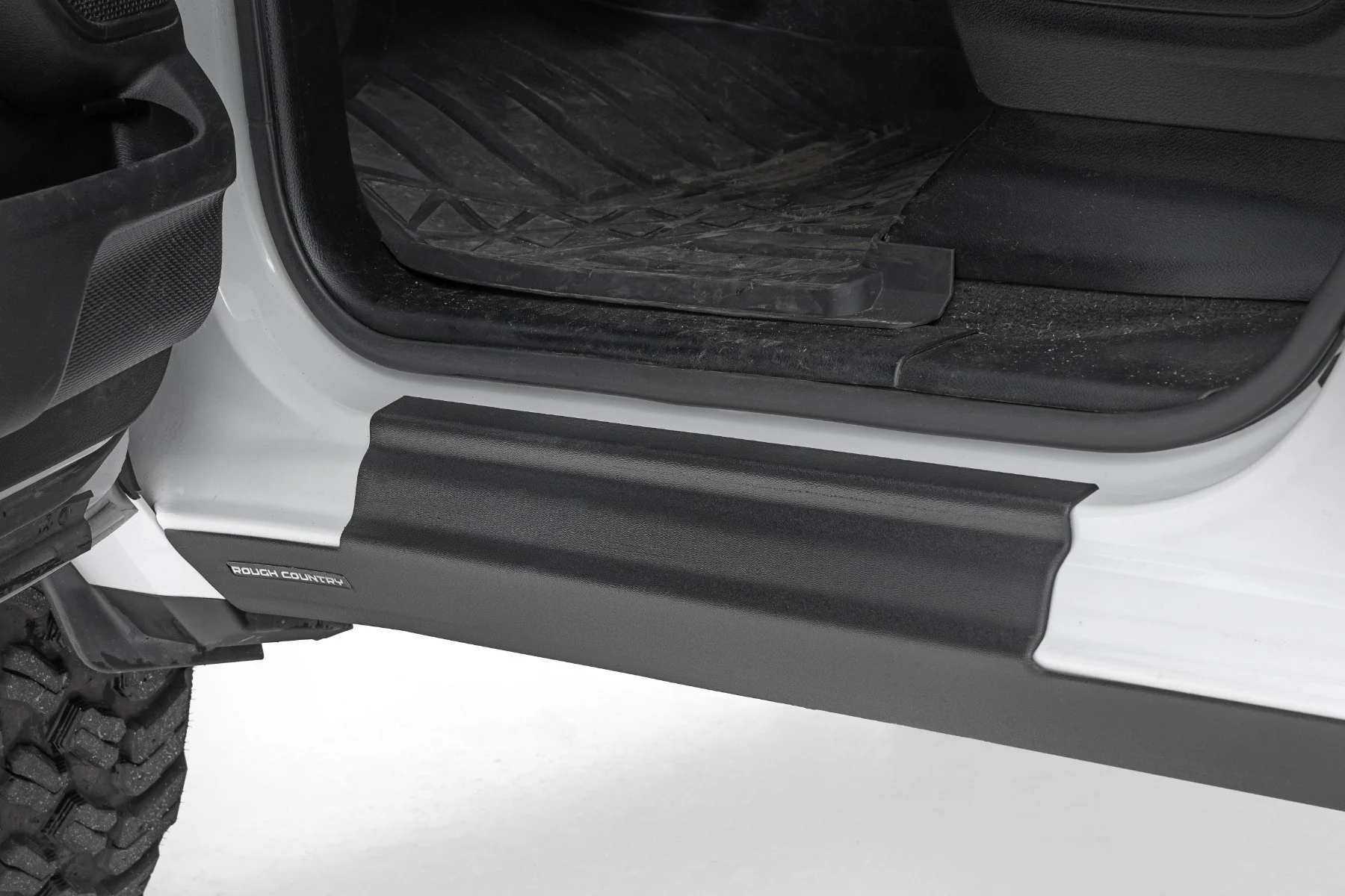 Rough Country Trail Cladding | Rocker Sill Plates | for Ram 1500 2WD/4WD (2019-2026)