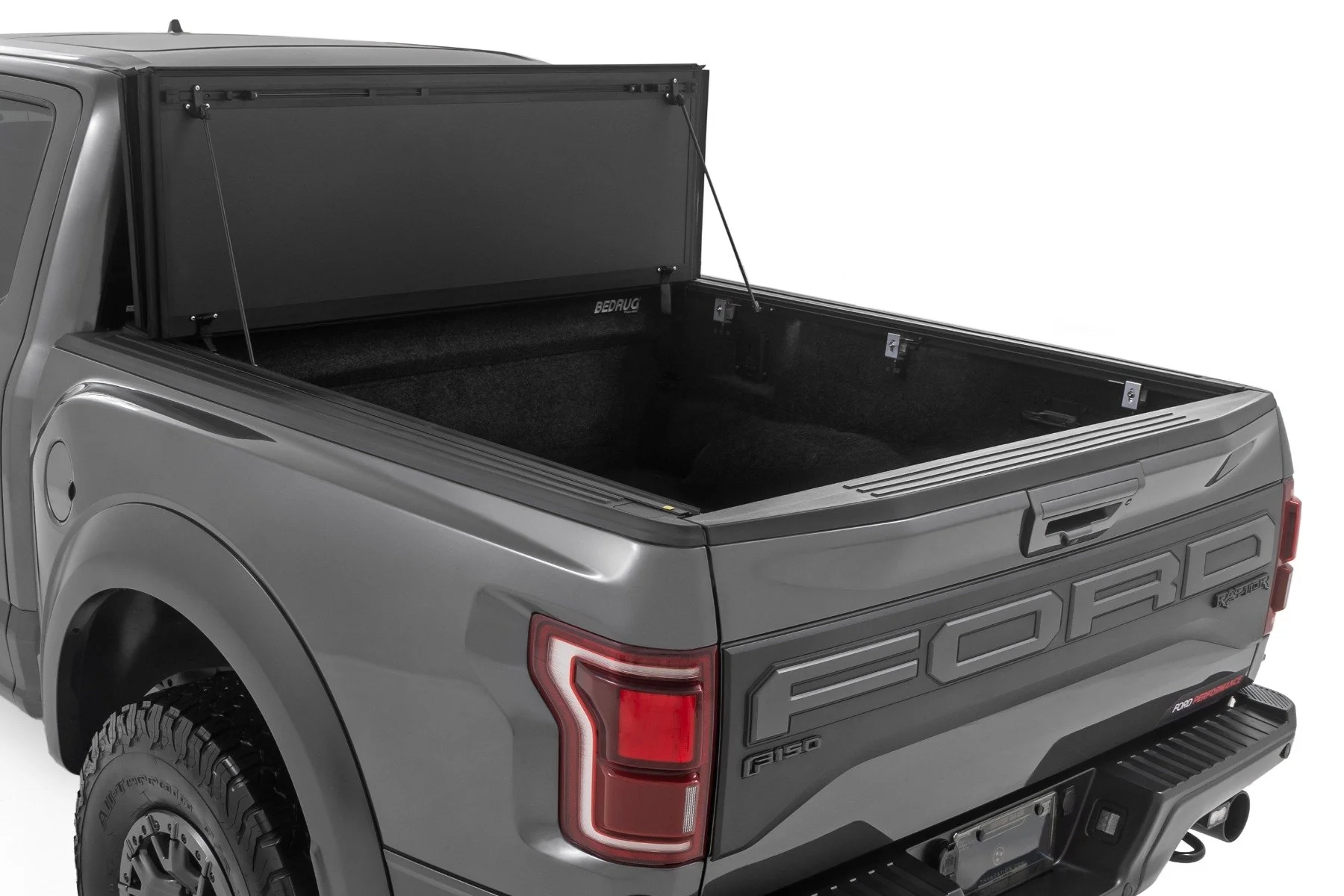 TriFold Flip Up Bed Cover 5'7" Ford F-150 21-23 Lightning 22 - Image 2