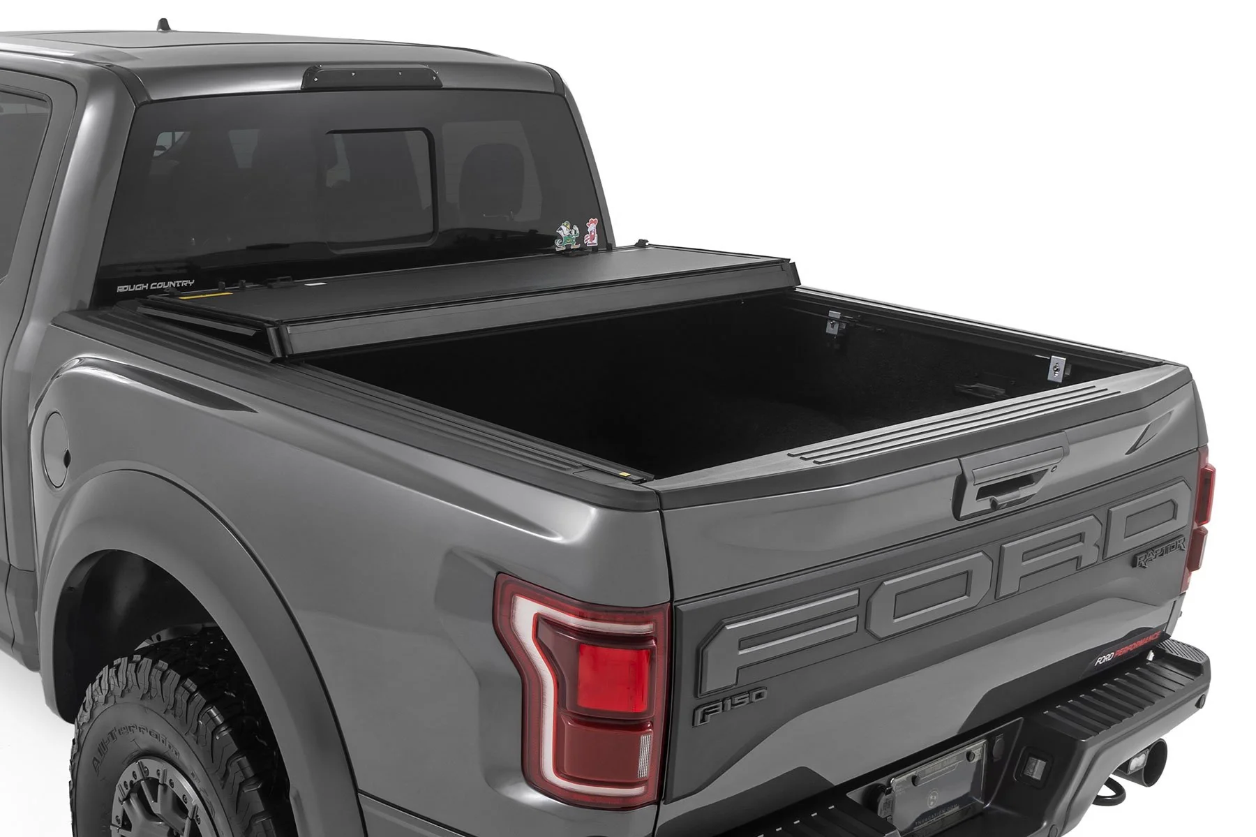 TriFold Flip Up Bed Cover 5'7" Ford F-150 21-23 Lightning 22 - Image 4