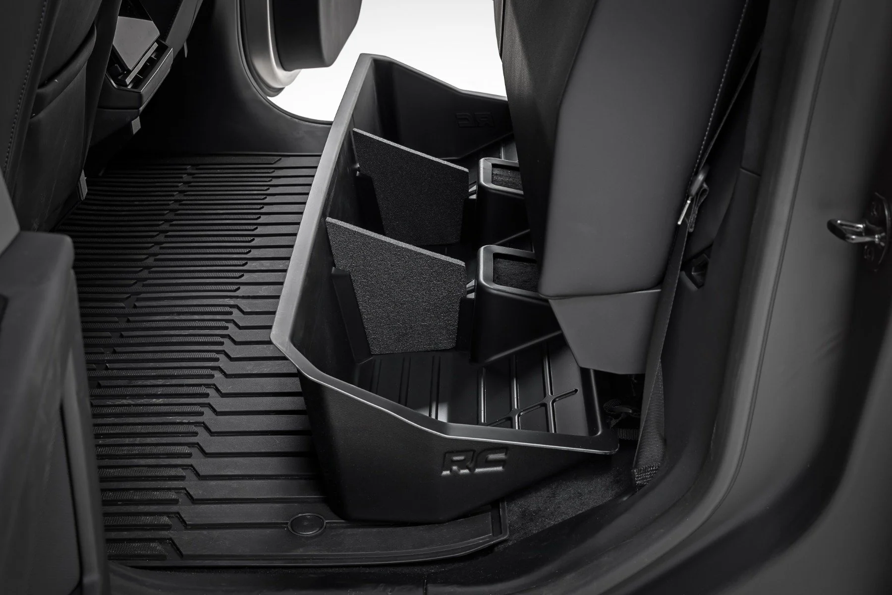 Rough Country Under Seat Storage | Tesla /Cybertruck 4WD (2024-2025)
