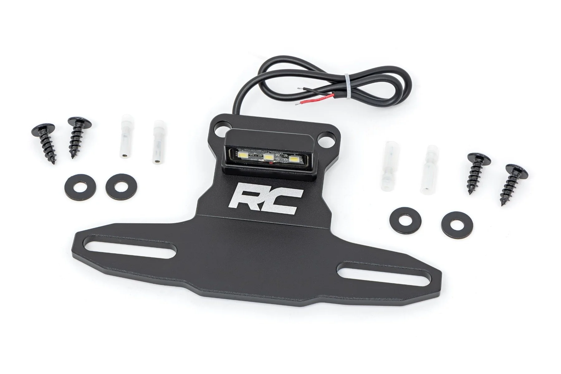 Universal License Plate Bracket LED Lighted 99058