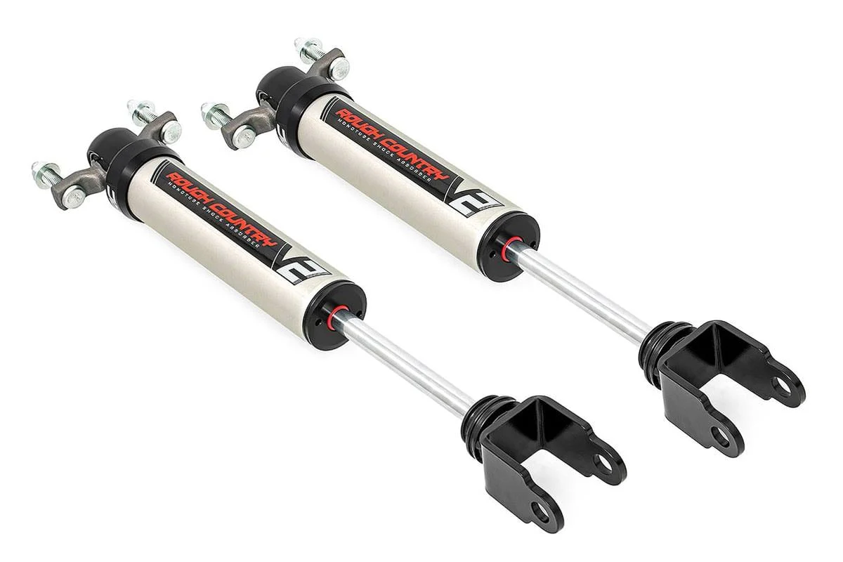 Rough Country V2 Front Shocks 5-8" OEM Mount Chevy/GMC 2500HD/3500HD 11-23 760837A