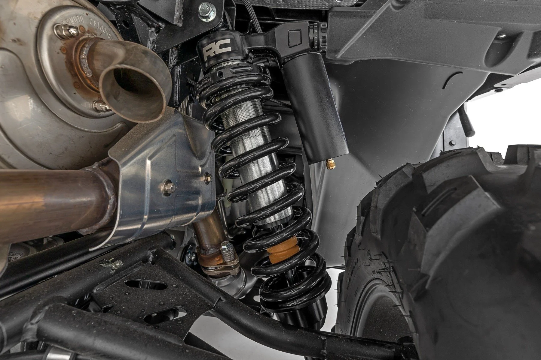 Rough Country Vertex Rear Coil Over Shocks Adjustable CFMOTO UFORCE 1000/1000XL - Image 3