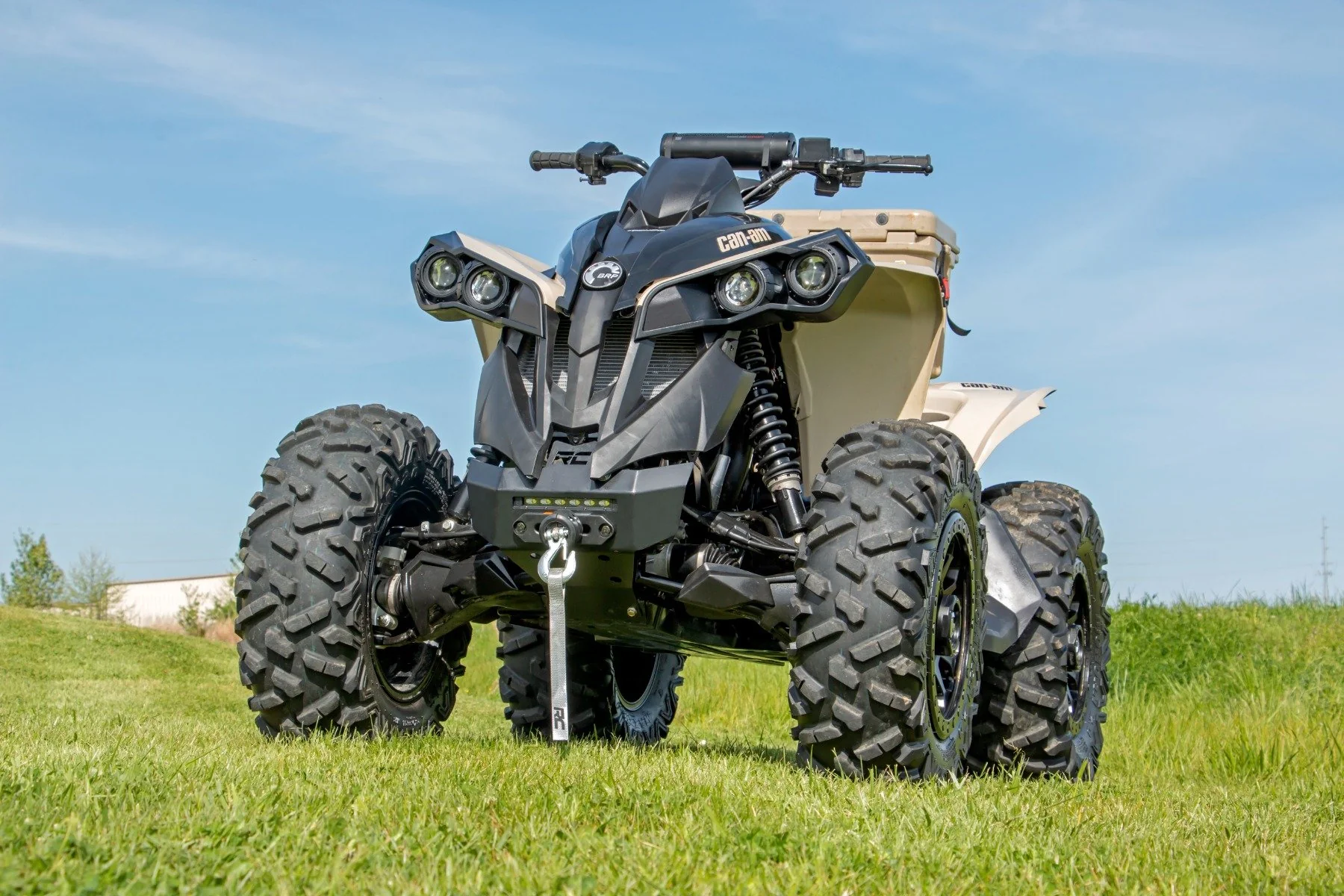 Winch Bumper 4500 Winch Synthetic Rope Can-Am Renegade 12-19 97070 - Image 6