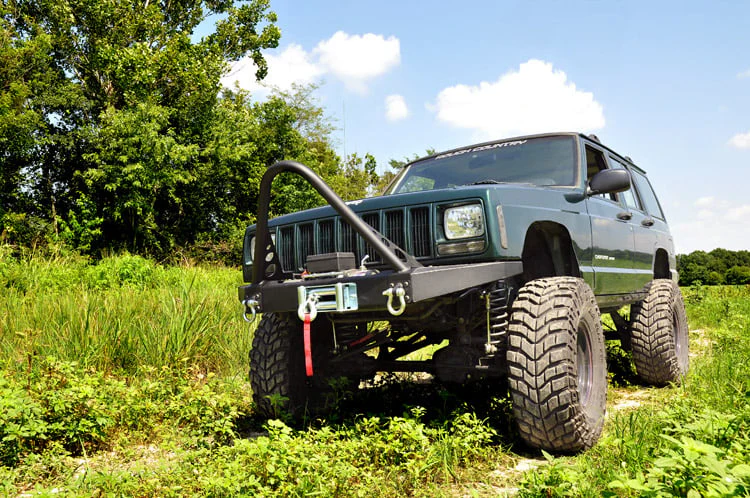 Winch Bumper Jeep Cherokee XJ 84-01 Front 10570 - Image 6