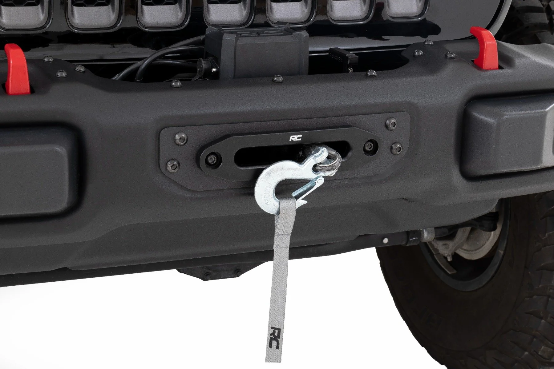Winch Mounting Plate Modular OE Bumper Wrangler JL 4WD 18-23 10652