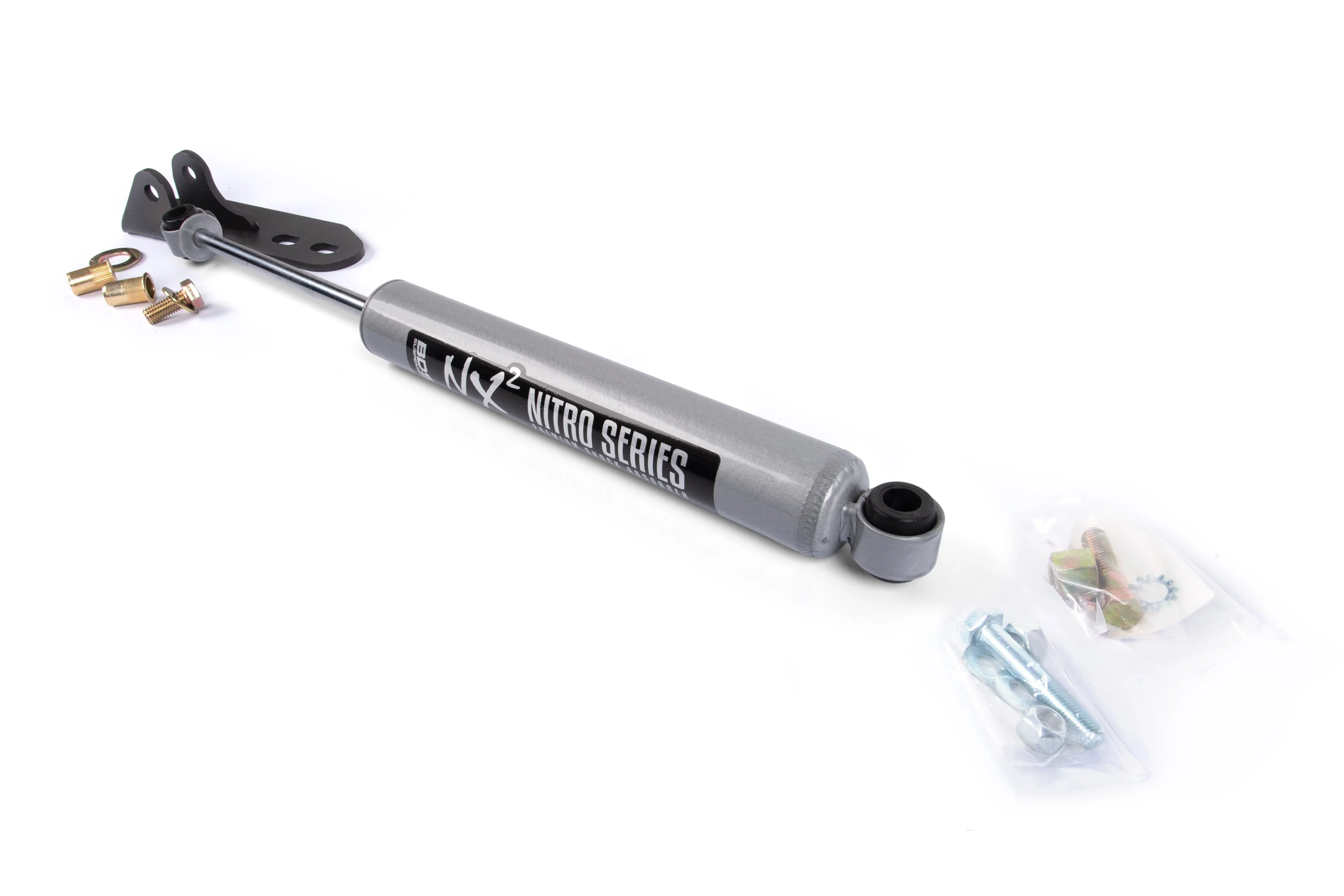 Single Steering Stabilizer Kit w/ NX2 Shock | Chevy Silverado & GMC Sierra 2500/3500HD (16-25) 4WD - Image 4